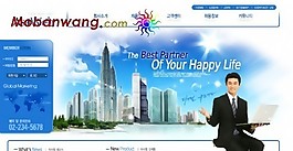 商業(yè)社區(qū)服務(wù)網(wǎng)頁模板