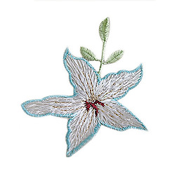 繡花 花卉 花朵 免費素材