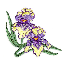 繡花 花卉 花朵 免費素材