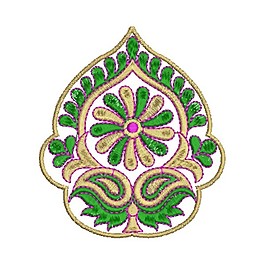 繡花 花卉 花朵 花紋 免費(fèi)素材