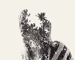 位圖 插畫 植物插畫 插畫師 Christoffer 免費素材