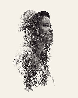 位圖 插畫 植物插畫 插畫師 Christoffer 免費素材