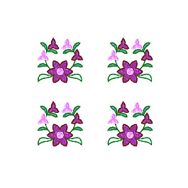 繡花 植物 花朵 免費(fèi)素材