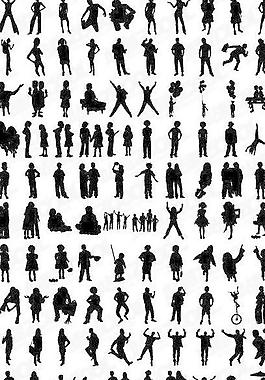 1000個各種剪影專輯-4