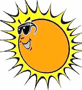 夏天太陽