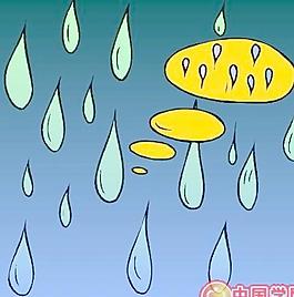 雷電下雨天氣
