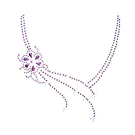 燙鉆 領(lǐng)邊 花朵 免費(fèi)素材
