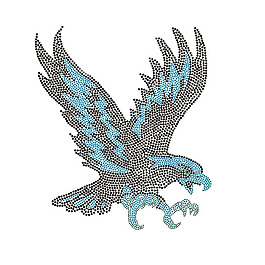 燙鉆 動(dòng)物 老鷹 免費(fèi)素材