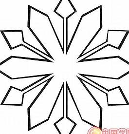 冬天雪花