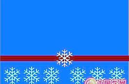 冬天雪花