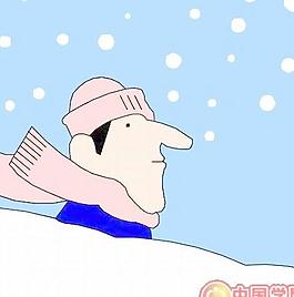 冬天雪花