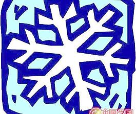 冬天雪花