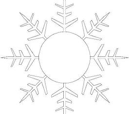 冬天雪花
