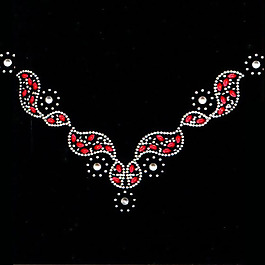 燙鉆 領(lǐng)邊 花紋 免費(fèi)素材