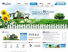 別墅信息生活網(wǎng)頁(yè)模板