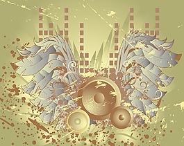 復(fù)古的音樂(lè)海報(bào)