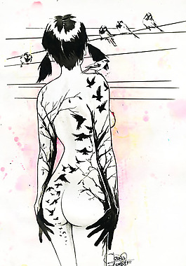 位图 插画 插画师 lora zombie 免费素材