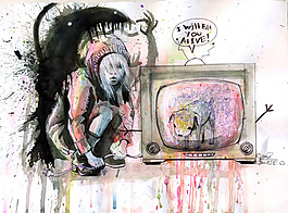 位图 插画 插画师 lora zombie 免费素材