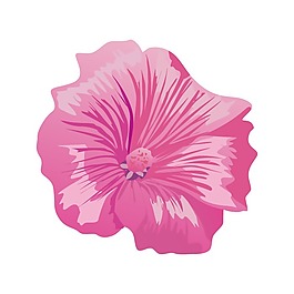 矢量圖 植物 寫意花卉 花朵 野花 免費(fèi)素材