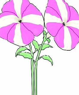 卡通花草漫画