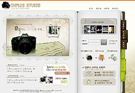 記事本背景工作室網(wǎng)頁(yè)模板