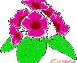 卡通花朵鮮花漫畫