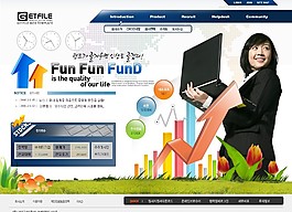 企業產品銷售平臺網頁模板