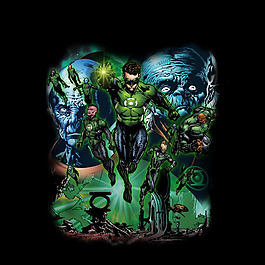 位圖 綠燈俠 人物 男人 色彩 免費(fèi)素材