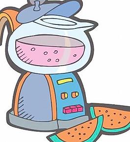 卡通家用電器