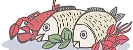 龍蝦魚類食物