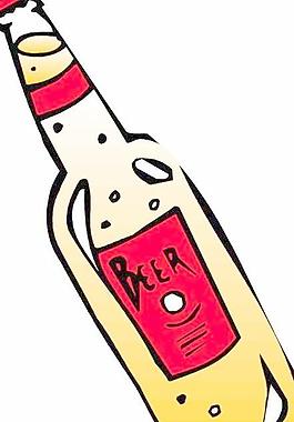 飲料飲品卡通漫畫(huà)