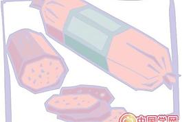 肉類食物卡通漫畫