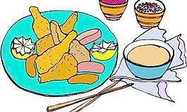 食物食品矢量圖