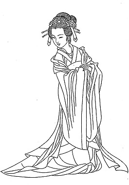 仕女圖片