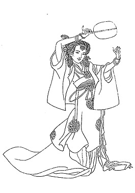仕女圖片