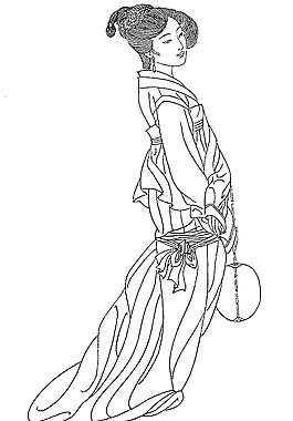 仕女圖片