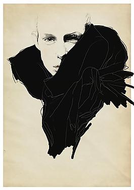 位圖 插畫 時尚插畫 插畫師 Sandra 免費素材