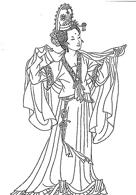 仕女圖片