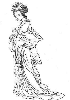 仕女圖片
