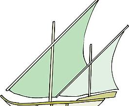 輪船帆船小船