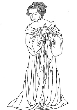 仕女圖片