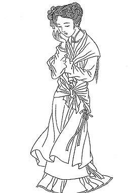 仕女圖片