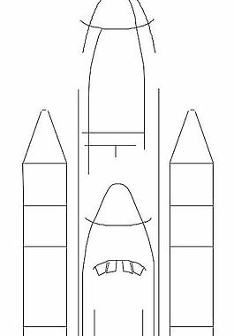 太空飛船卡通漫畫
