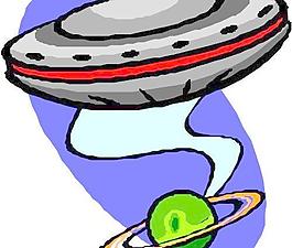 外星人飛碟太空
