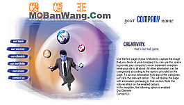歐美個(gè)人公司網(wǎng)站模板