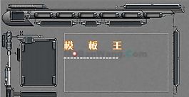 灰色机器模板