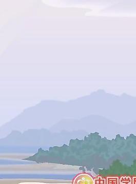 韩国矢量风景图