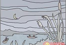 自然風(fēng)景矢量圖