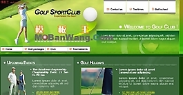 歐美高爾夫球運動介紹網(wǎng)模板