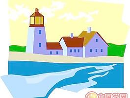 海滩海浪海景
